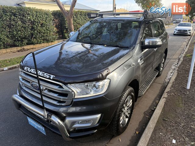 2018 Ford Everest UA MY18 TITANIUM (4WD) Turbo Diesel Wagon Automatic