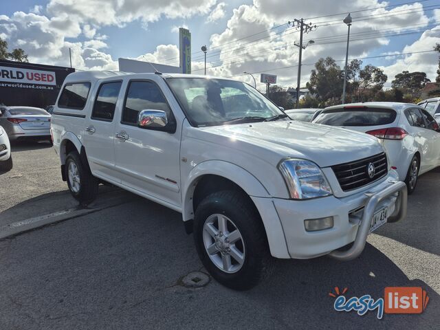 2005 Holden Rodeo LT 4X4 Ute Manual