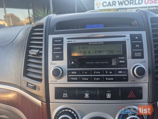 2007 Hyundai Santa Fe CM SLX 4X4 Wagon Automatic