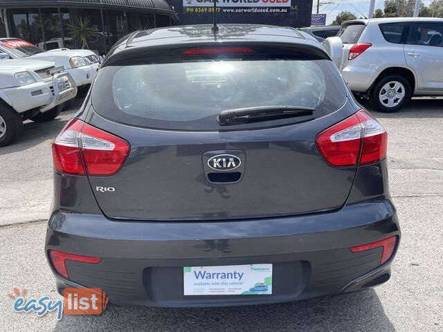 2015 Kia Rio UB S Hatchback Automatic