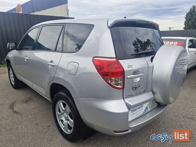 2007 Toyota RAV4 ACA33R CV 4X4 Wagon Automatic