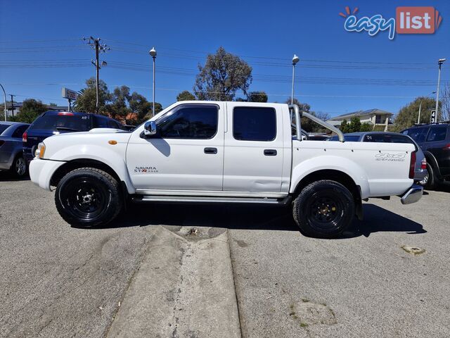 2012 Nissan Navara D22 ST-R 4X4 Ute Manual