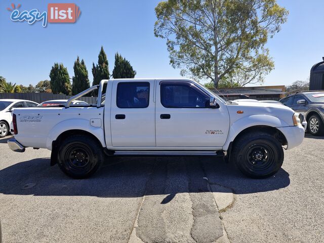 2012 Nissan Navara D22 ST-R 4X4 Ute Manual