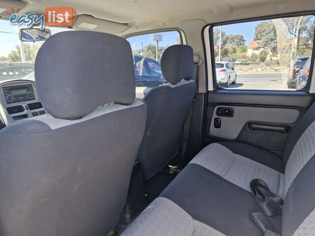 2012 Nissan Navara D22 ST-R 4X4 Ute Manual