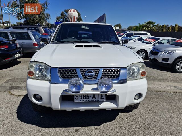 2012 Nissan Navara D22 ST-R 4X4 Ute Manual