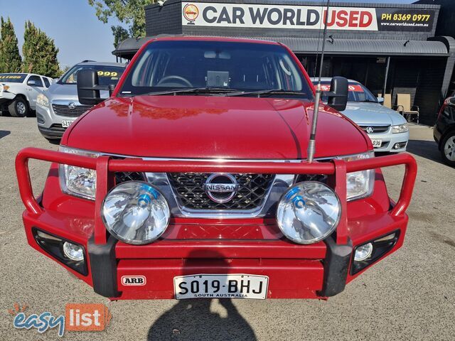 2015 Nissan Navara D40 SE SILVERLINE 4X4 Ute Automatic