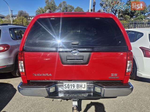 2015 Nissan Navara D40 SE SILVERLINE 4X4 Ute Automatic