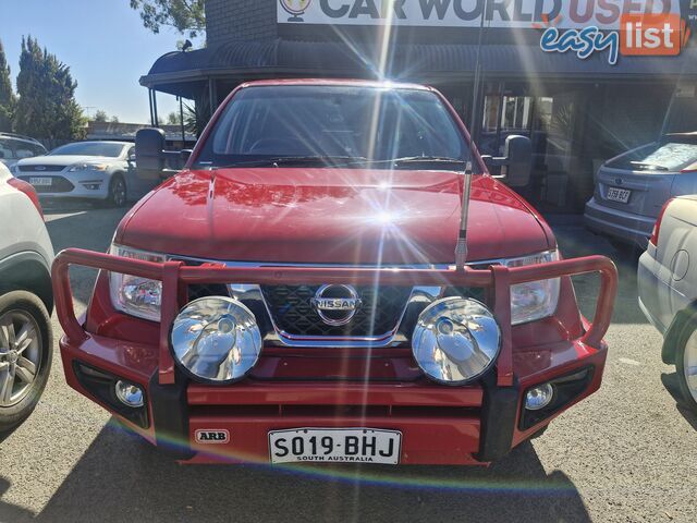 2015 Nissan Navara D40 SE SILVERLINE 4X4 Ute Automatic