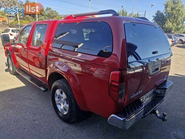 2015 Nissan Navara D40 SE SILVERLINE 4X4 Ute Automatic