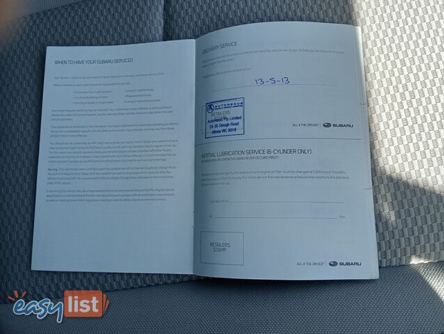 2013 Subaru Forester S4 AWD Wagon Manual