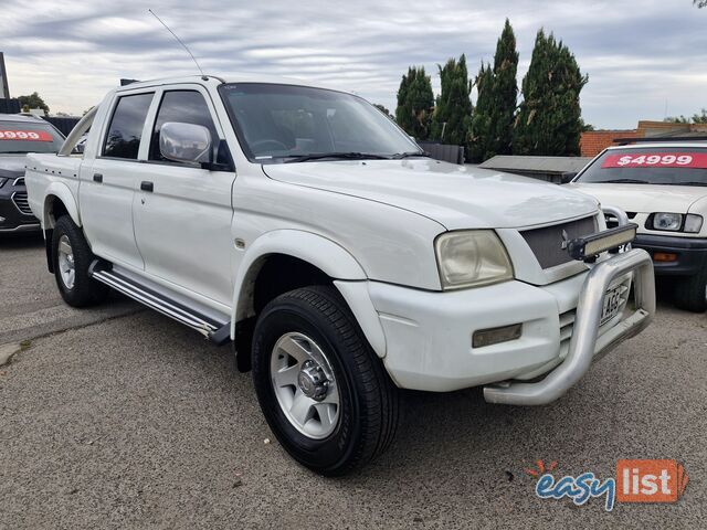 2006 Mitsubishi Triton MK GLX-R 4X4 Ute Manual