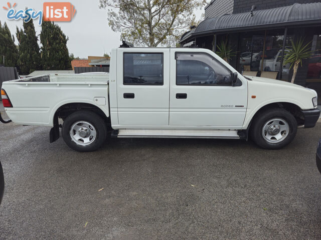 2000 Holden Rodeo RA LX Ute Manual