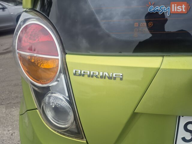 2010 Holden Barina SPARK Hatchback Manual