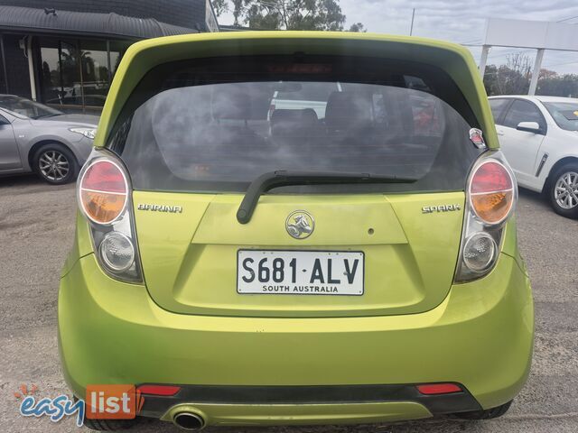 2010 Holden Barina SPARK Hatchback Manual