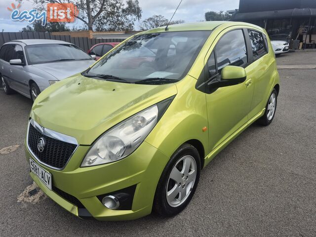 2010 Holden Barina SPARK Hatchback Manual