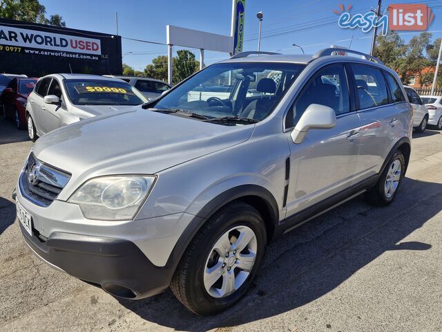 2010 Holden Captiva CG SX Wagon Manual