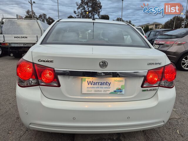 2014 Holden Cruze JH SERIES II EQUIPE Sedan Automatic