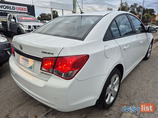 2014 Holden Cruze JH SERIES II EQUIPE Sedan Automatic