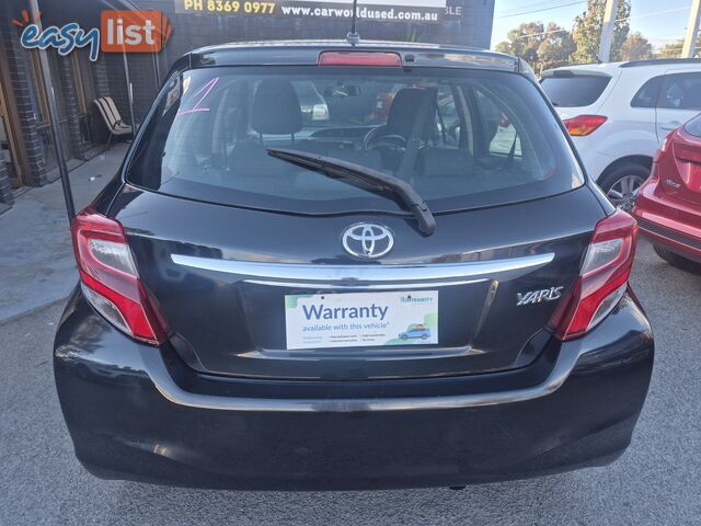 2015 Toyota Yaris ASCENT Hatchback Manual