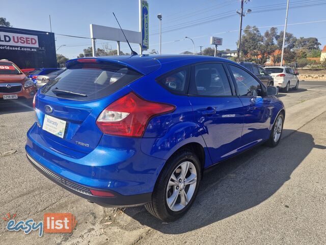 2013 Ford Focus LW MKII TREND Hatchback Manual