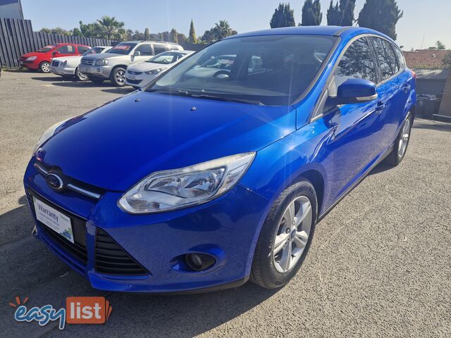 2013 Ford Focus LW MKII TREND Hatchback Manual