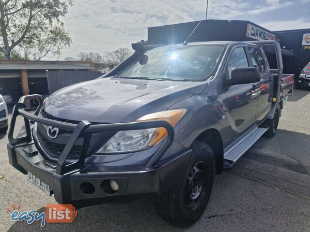 2013 Mazda BT-50 UPOYF1 4X4 Ute Automatic