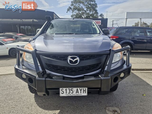 2013 Mazda BT-50 UPOYF1 4X4 Ute Automatic