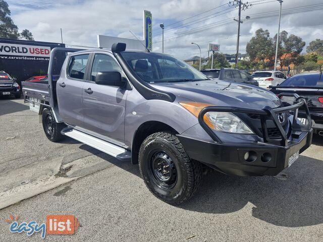 2013 Mazda BT-50 UPOYF1 4X4 Ute Automatic