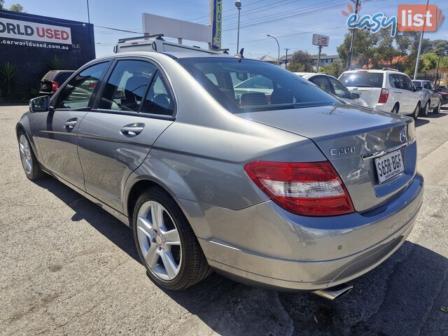 2010 Mercedes-Benz C-Class C200 CGi Sedan Automatic