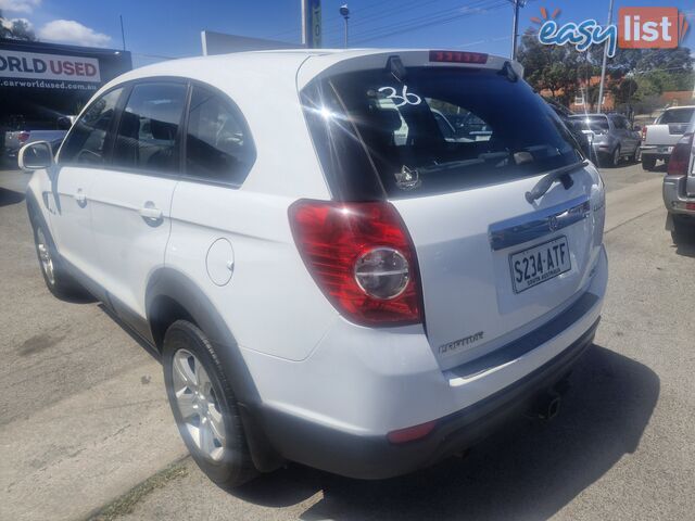 2010 Holden Captiva CG SERIES II SX Wagon Manual