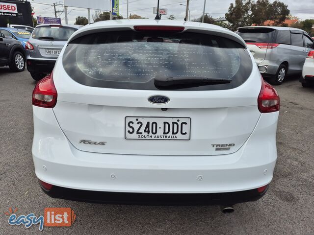2016 Ford Focus LZ TREND Hatchback Automatic