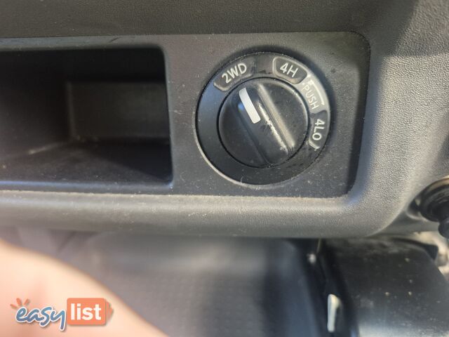 2009 Nissan Navara D40 RX 4X4 Ute Manual