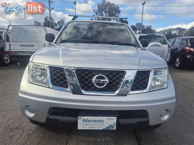 2009 Nissan Navara D40 RX 4X4 Ute Manual