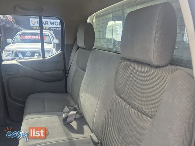 2009 Nissan Navara D40 RX 4X4 Ute Manual