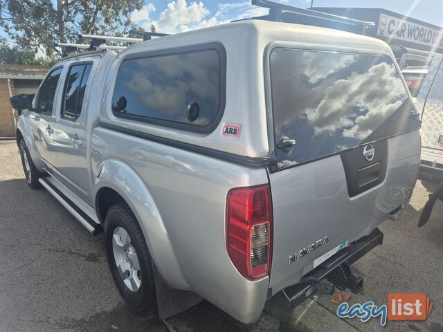 2009 Nissan Navara D40 RX 4X4 Ute Manual