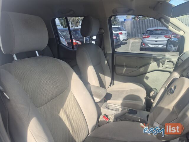 2009 Nissan Navara D40 RX 4X4 Ute Manual