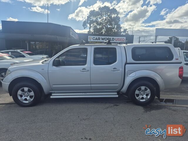 2009 Nissan Navara D40 RX 4X4 Ute Manual