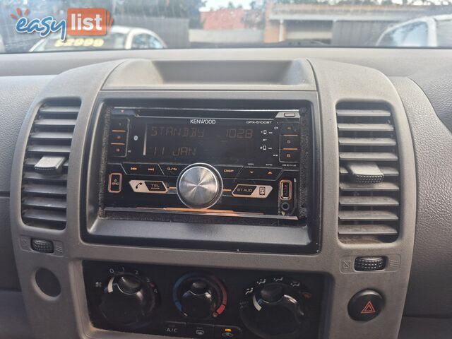 2009 Nissan Navara D40 RX 4X4 Ute Manual