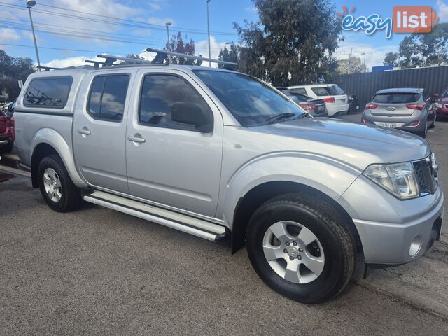 2009 Nissan Navara D40 RX 4X4 Ute Manual