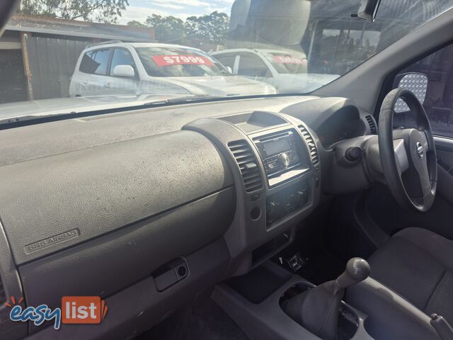 2009 Nissan Navara D40 RX 4X4 Ute Manual