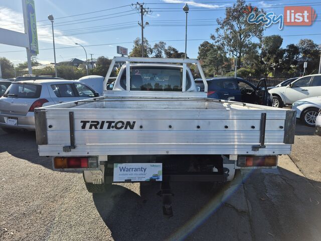 2011 Mitsubishi Triton MN MY11 GLX Ute Manual