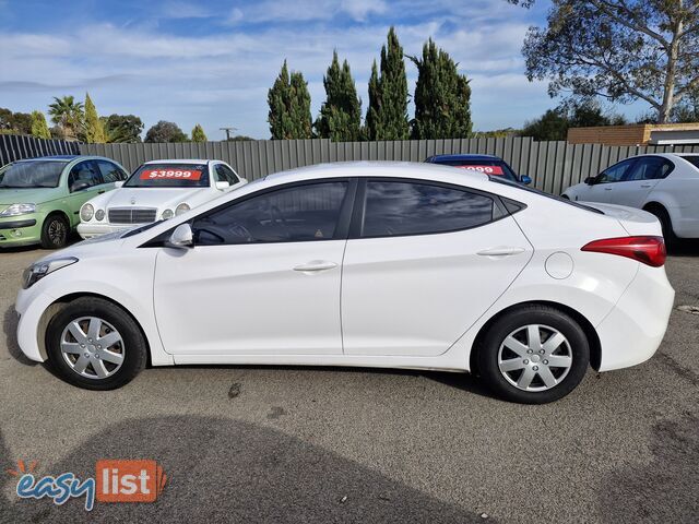 2013 Hyundai Elantra MD2 ACTIVE Sedan Manual