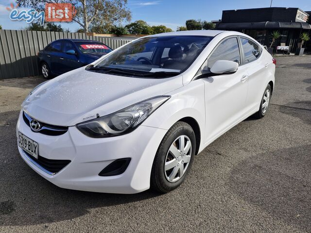 2013 Hyundai Elantra MD2 ACTIVE Sedan Manual