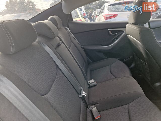 2013 Hyundai Elantra MD2 ACTIVE Sedan Manual