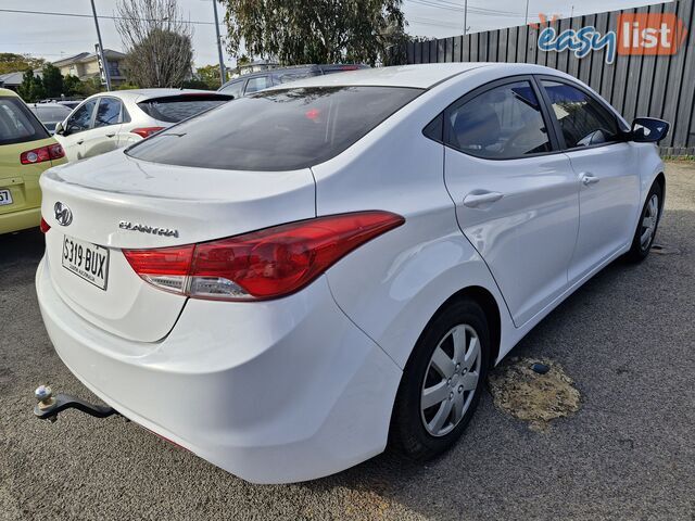 2013 Hyundai Elantra MD2 ACTIVE Sedan Manual