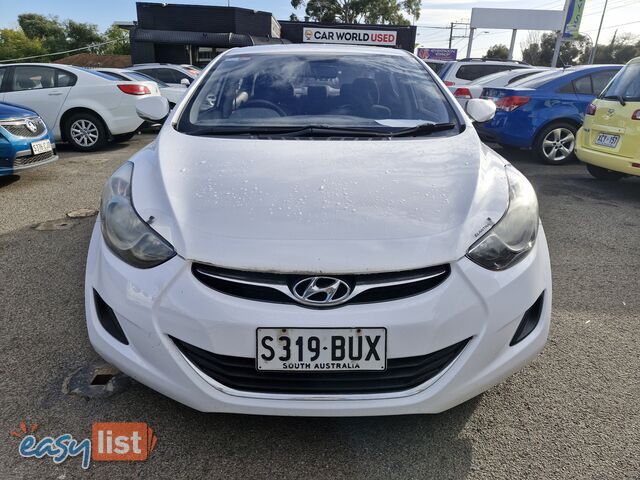 2013 Hyundai Elantra MD2 ACTIVE Sedan Manual