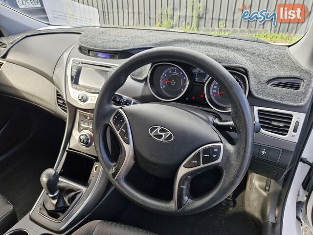 2013 Hyundai Elantra MD2 ACTIVE Sedan Manual