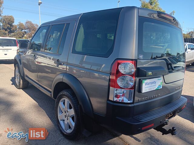 2008 Land Rover Discovery 3 SERIES 3 SE TDV6 Wagon Automatic