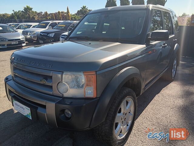 2008 Land Rover Discovery 3 SERIES 3 SE TDV6 Wagon Automatic