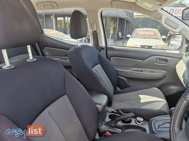 2016 Mitsubishi Triton MQ GLX PLUS Ute Automatic